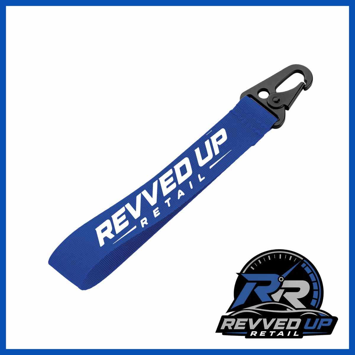 Revved Up Retail Wristlet - Royal Blue