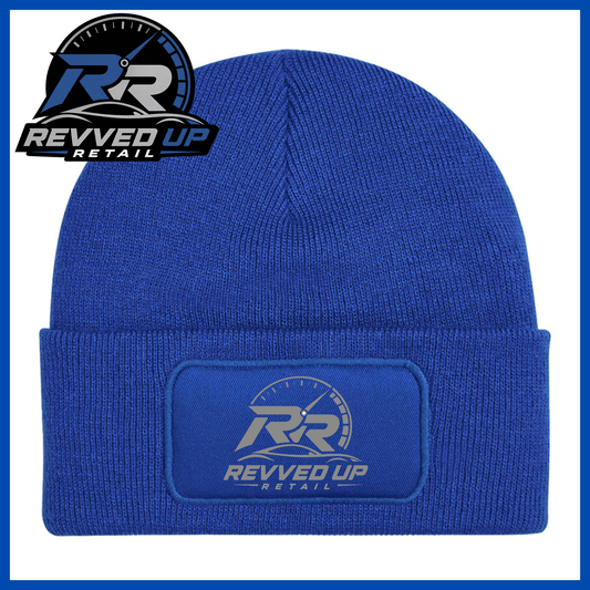 Revved Up Retail Full Logo Beanie Hat - Royal Blue