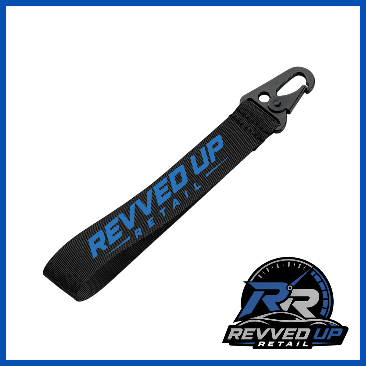 Revved Up Retail Wristlet - Black