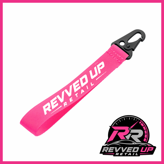 Revved Up Retail Wristlet - Fuchsia