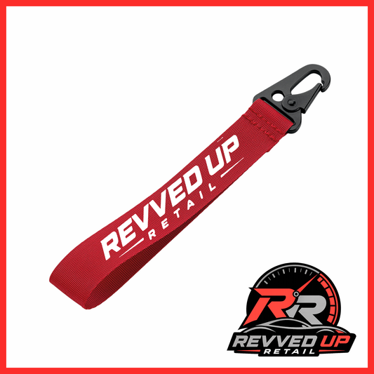 Revved Up Retail Wristlet - Red