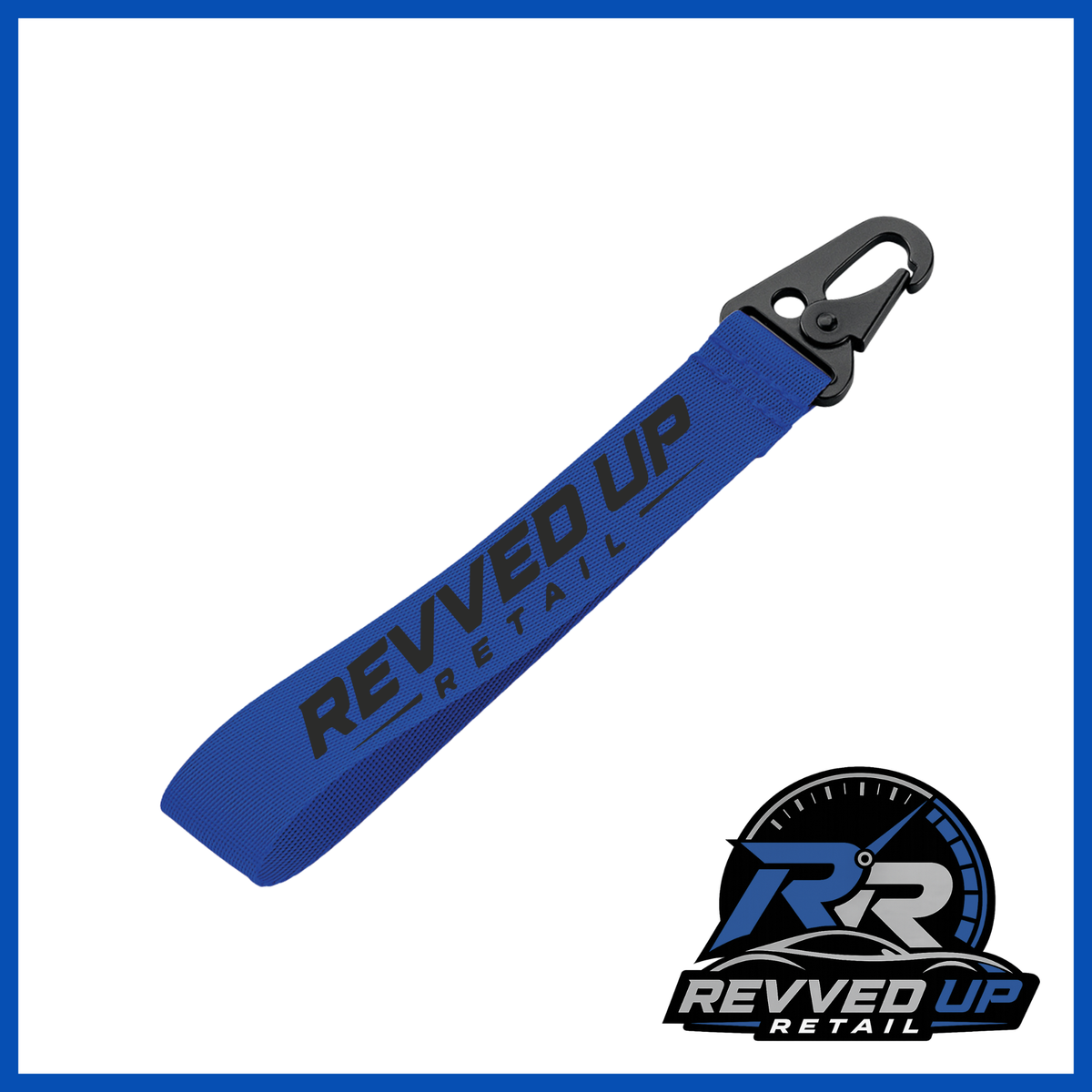 Revved Up Retail Wristlet - Royal Blue