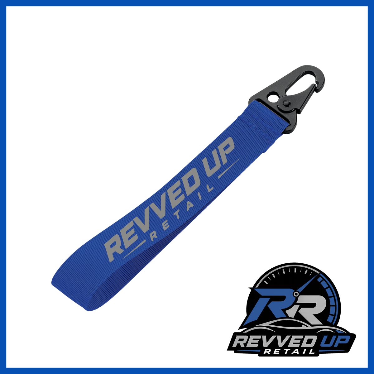 Revved Up Retail Wristlet - Royal Blue