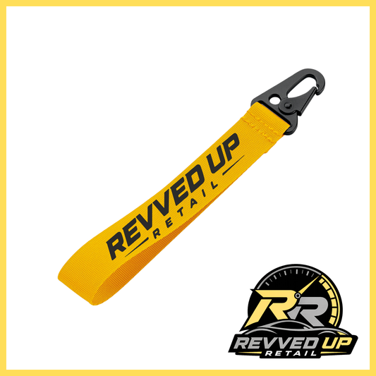 Revved Up Retail Wristlet - Yellow